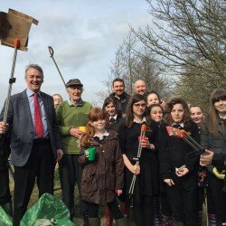 Huw Irranca Davies - Pencoed Comprehensive ECO Group